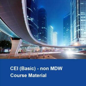 CEI Basic non MDW Textbook Course Material