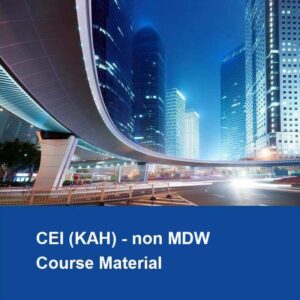 CEI KAH non MDW Textbook Course Material